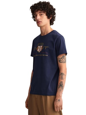 Gant | Herren T-Shirt mit Rundhalsausschnitt Archive Shield