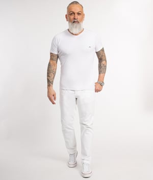 Indumentum Stoffhose Weiß
