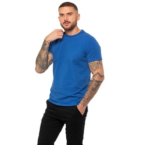 Enzo | Herren T-Shirt mit Rundhalsausschnitt - Blau
