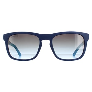 Lunettes de soleil Lacoste L956S 401 Gradient gris bleu mat