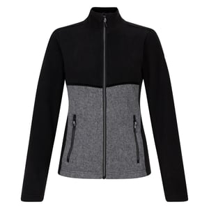 Dare 2B Thriving Fleecejacke für Damen (Schwarz/Anthrazit meliert)