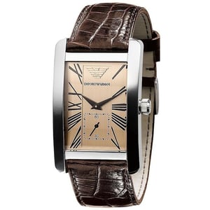 Emporio Armani AR0154 Klassisch Braun Herrenuhr