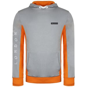 Widmen Sie London Cody Mens Grey/Orange Hoodie