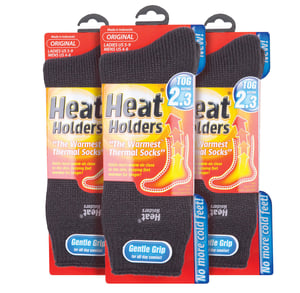 HEAT HOLDERS - 3er-Pack Multipack Damen Isolierte Thermo-Socken für den Winter