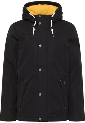 ICEBOUND Wattierte Winterjacke Herren Schwarz