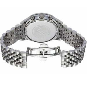 Emporio Armani AR6073 Sportivo Silber Chronograph Herrenuhr