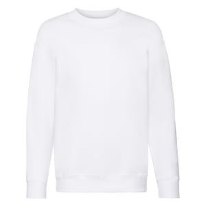 Fruit of the Loom - "Premium" Sweatshirt Eingesetzt für Kinder (Weiß)