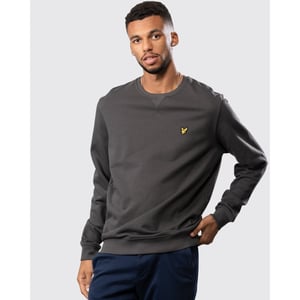 Lyle And Scott Sweatshirt mit Rundhalsausschnitt aus Bio-Baumwolle für Herren in Grau
