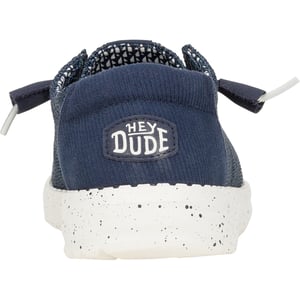 HEYDUDE Wendy Stretch Mesh Polyester Damen Navy Loafers