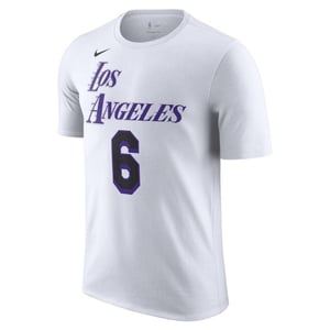 Nike NBA LA Lakers 6 James Lebron Kinder City Edition N&N T-Shirt