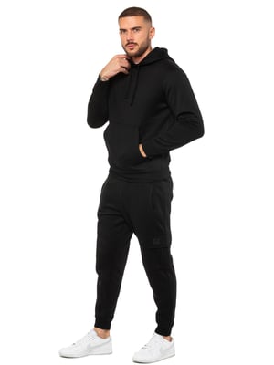 Enzo | Herren Pullover Hoodie Trainingsanzug Set - Schwarz