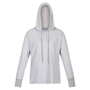 Regatta Womens/Ladies Hartside Marl Lightweight Hoodie (Cyberspace Marl)