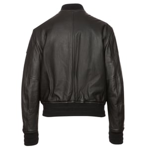Belstaff Willow Bomberjacke aus schwarzem Leder