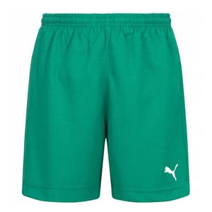 Puma Vencida Stretch Waist Grüne Kinder-Trainingsshorts