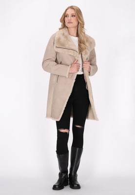 Dreimaster Kaminsims Damen Beige