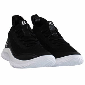 Under Armour Curry Fluss 8 Kinder schwarze Schuhe
