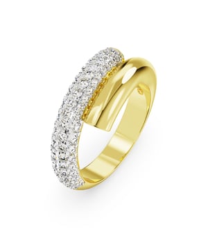 Swarovski 'Dextera' Damenring aus vergoldetem Metall - Gold 5668813