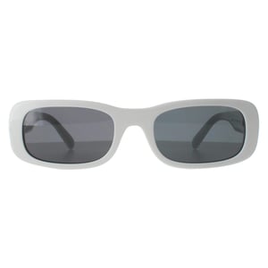 Miu Miu Rectangle Damen Weiß Elfenbein Dunkelgrau MU08ZS