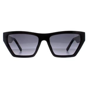 Marc Jacobs Cat Eye Womens Glänzend Schwarz Dunkelgrau Gradient MARC 657/S