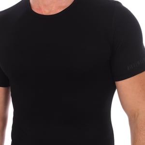 Mode Bambus Kurzarm-T-Shirt BKK1UTS03SI Mann