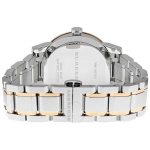 Burberry BU9127 Silbernes Zifferblatt zweifarbige Damenuhr