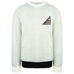 Puma x Michael Lau Long Sleeve Crew Hals weiße Herren AOP Sweatshirt 530359 52