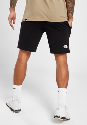 The North Face Small Box Reflektierendes Logo Shorts in schwarz