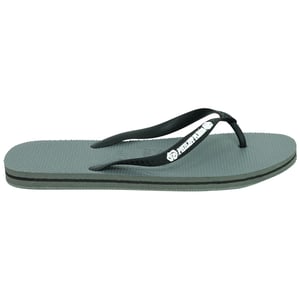 Philipp Plein Marke Logo Grau Flip Flops