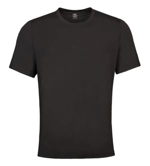 Herren-Thermo-T-Shirt für den Winter | Wärmespeicher | Atmungsaktive Thermal Short Sleeve T Shirt - Schwarz