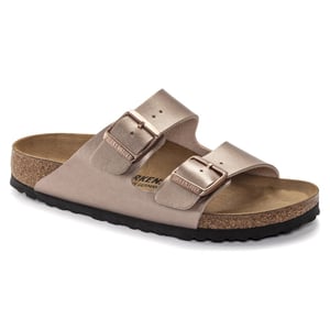 Birkenstock Arizona Birko-Flor Metallic Damen-Sandalen