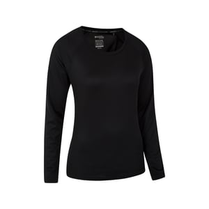 Mountain Warehouse Damen/Damen Endurance Langarm-Top (Schwarz)