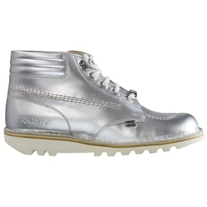 Kicker Throwback -Knöchel Damen Silberstiefel