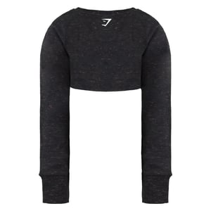 Gymshark Sol Lift Womens Black Crop Top