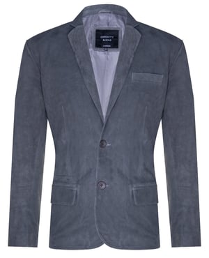 Blazer, Wildlederjacke, weicher italienischer Ledermantel