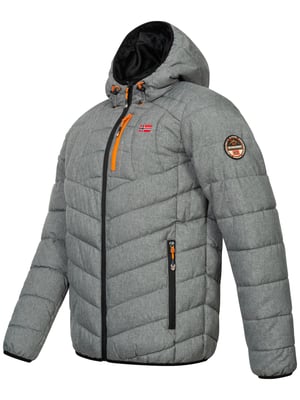 Geo Norway Winterjacke Grau