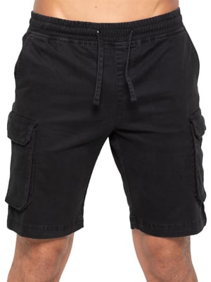 Enzo | Herren Cargo Shorts - Schwarz