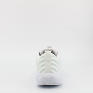 Unter Armour aufgeladen wird weißes Textil Mens Lace Up Trainer 3022038 101