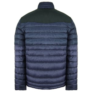 Calvin Klein Nylon Herren-Steppmantel, Marineblau