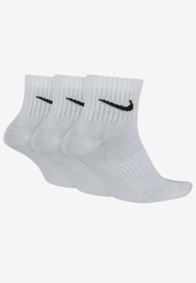 Nike Dry Cushion Everyday 3 Paar Knöchelsocken in Weiß