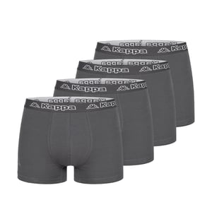 Kappa 4er Set Boxershorts in Anthrazit