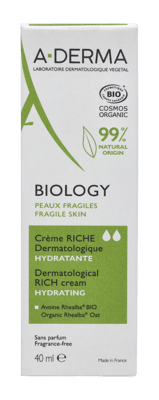 A-Derma Biology Dermatological Rich Cream.