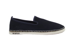 Seavees Ocean Park Slip-on Blue Wildleder Leder Womens Espadrilles