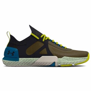 Under Armour Tribase Reign 4 Pro Green Mens Running Trainer