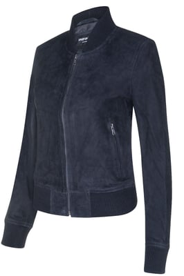 Klassische MA-1 Bomberjacke aus Wildleder für Damen, Newbury