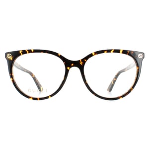 Gucci Rund Damen Havanna GG0093O