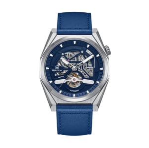 Heritor Automatik Amadeus Halb-Skelett Lederarmbanduhr