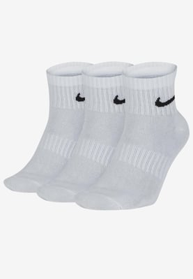 Nike Dry Cushion Everyday 3 Paar Knöchelsocken in Weiß