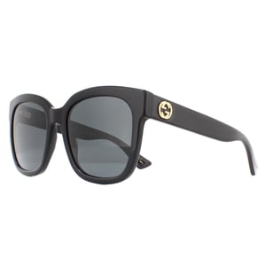 Gucci Sonnenbrille GG0034S 001 Schwarz Grau