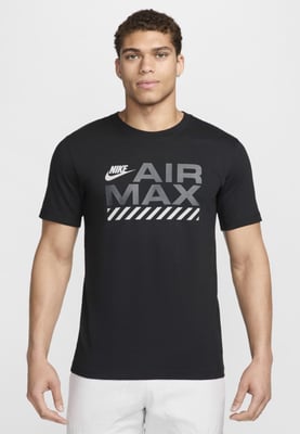 Nike Air Max Graphic Herren T-Shirt in Schwarz
