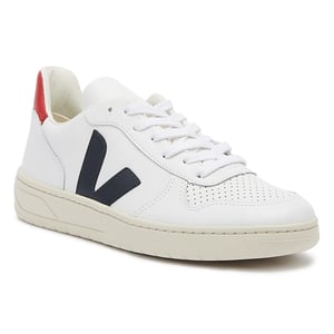 Veja V-10 Extra Weiß/Nautico/Pekin Damen Weiß Turnschuhe